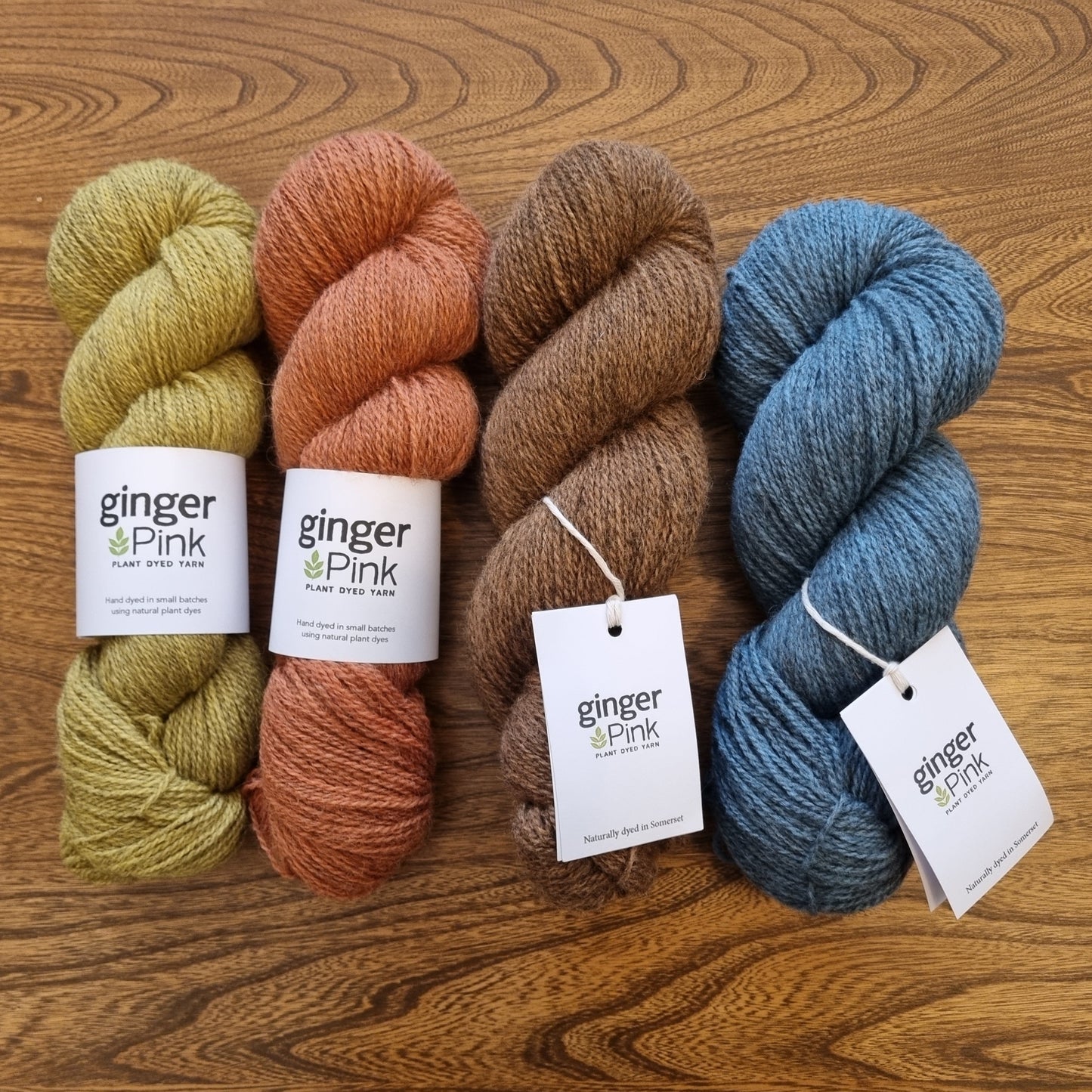Natural dyed 4-ply