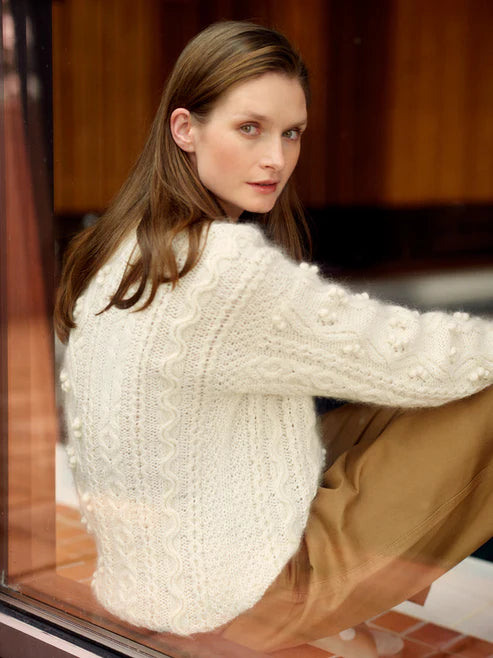 Entwined: Cables, lace and knitted textures