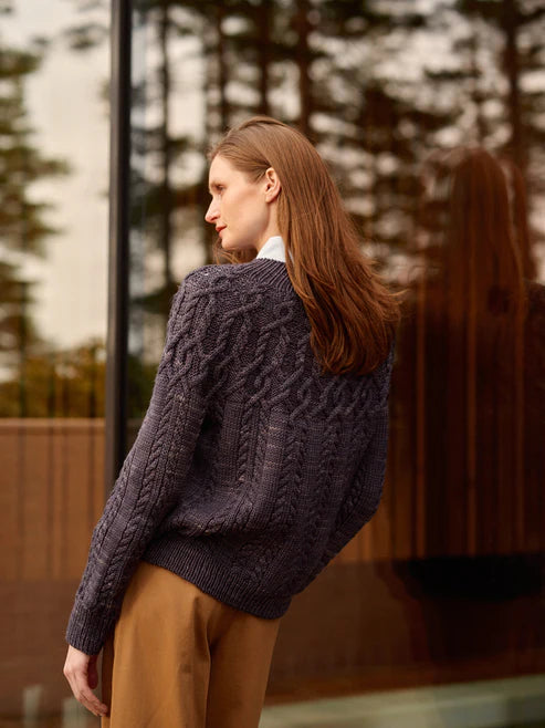 Entwined: Cables, lace and knitted textures