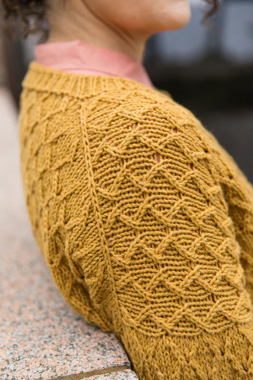 Entwined: Cables, lace and knitted textures