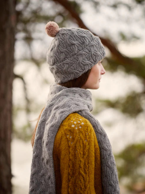 Entwined: Cables, lace and knitted textures