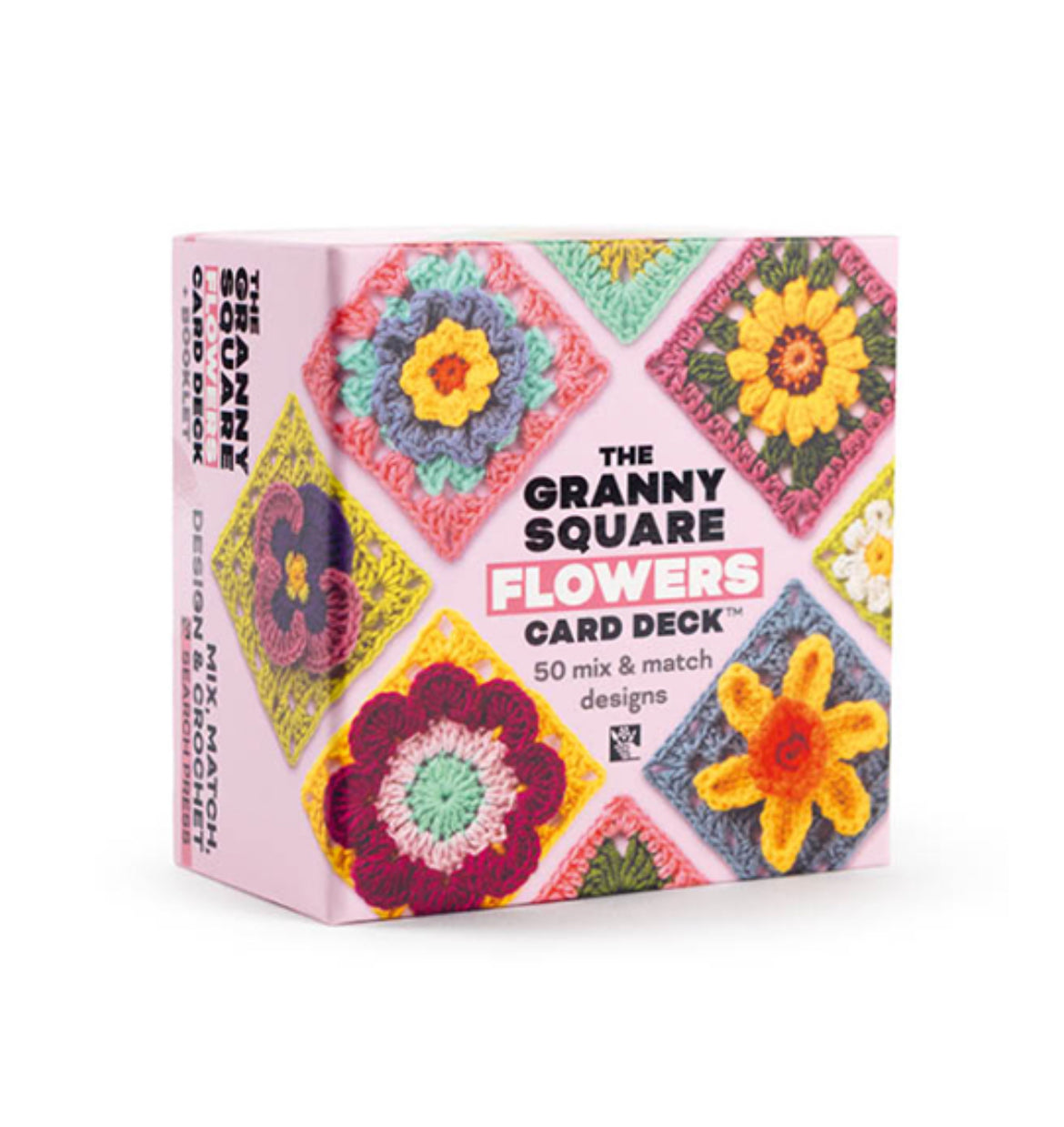 Granny Square Flowers Card Deck