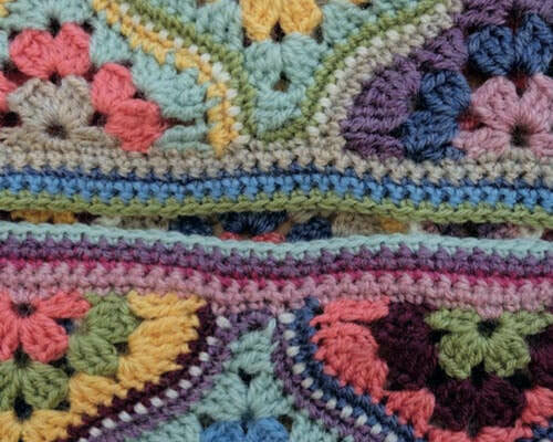 Mystical Lanterns crochet blanket pattern