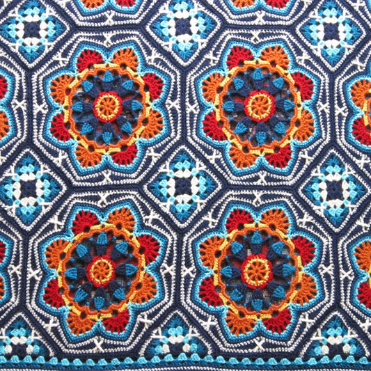 Persian Tiles Blanket pattern