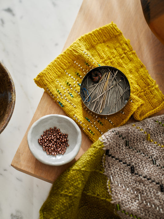 Beaded Colourwork - a modern approach to knitting with beads