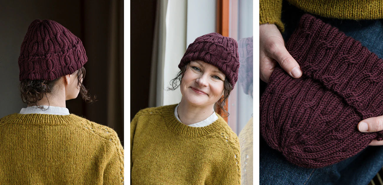Entwined: Cables, lace and knitted textures