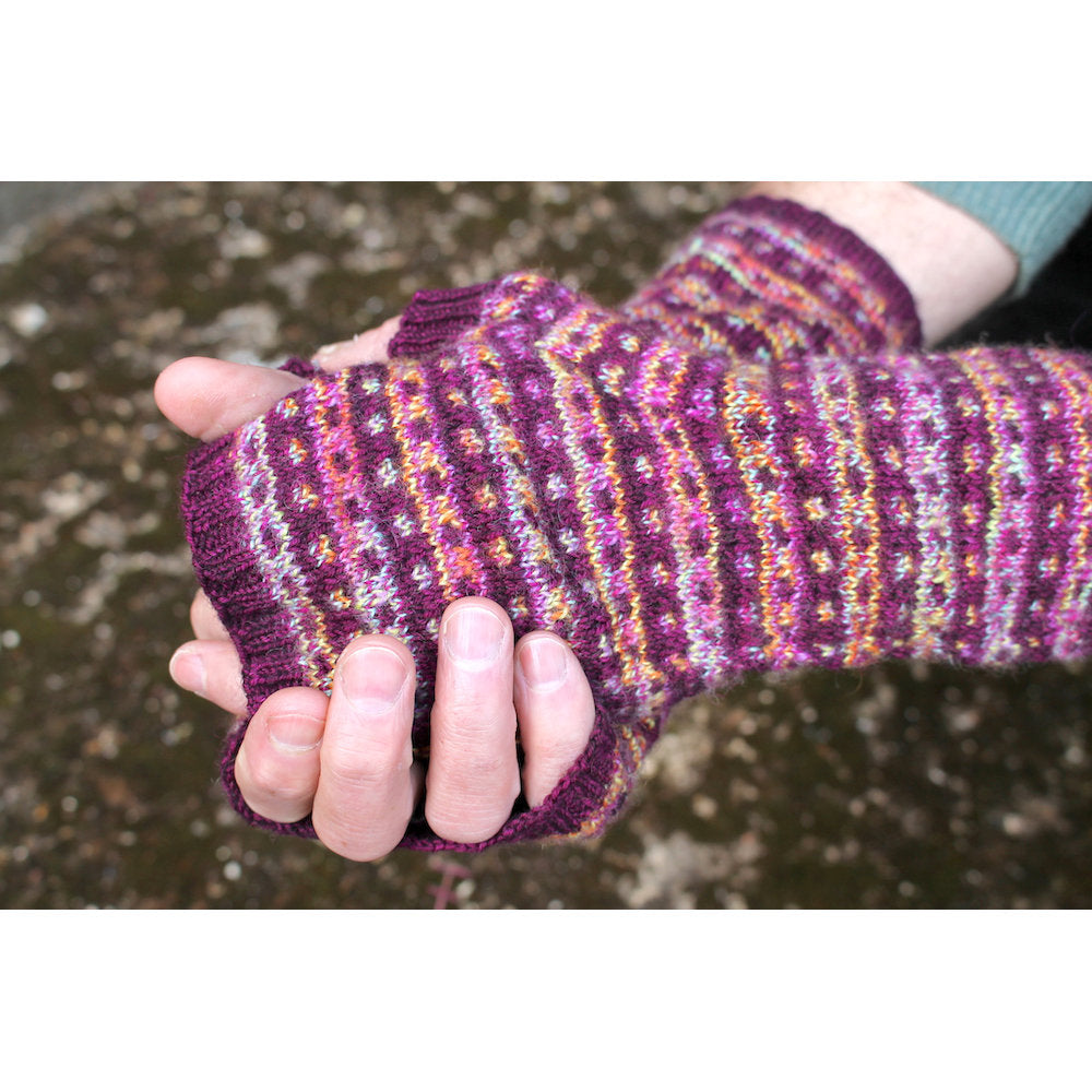 Singing Stones mittens pattern