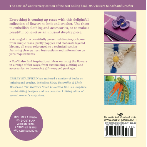 100 Flowers to knit and crochet