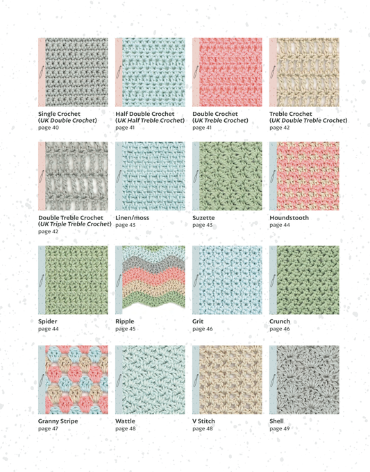 Bella Coco's Crochet Stitch Library