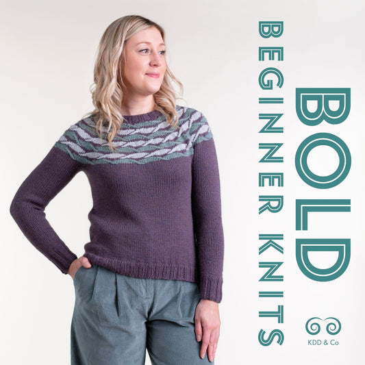 Bold Beginners Knits