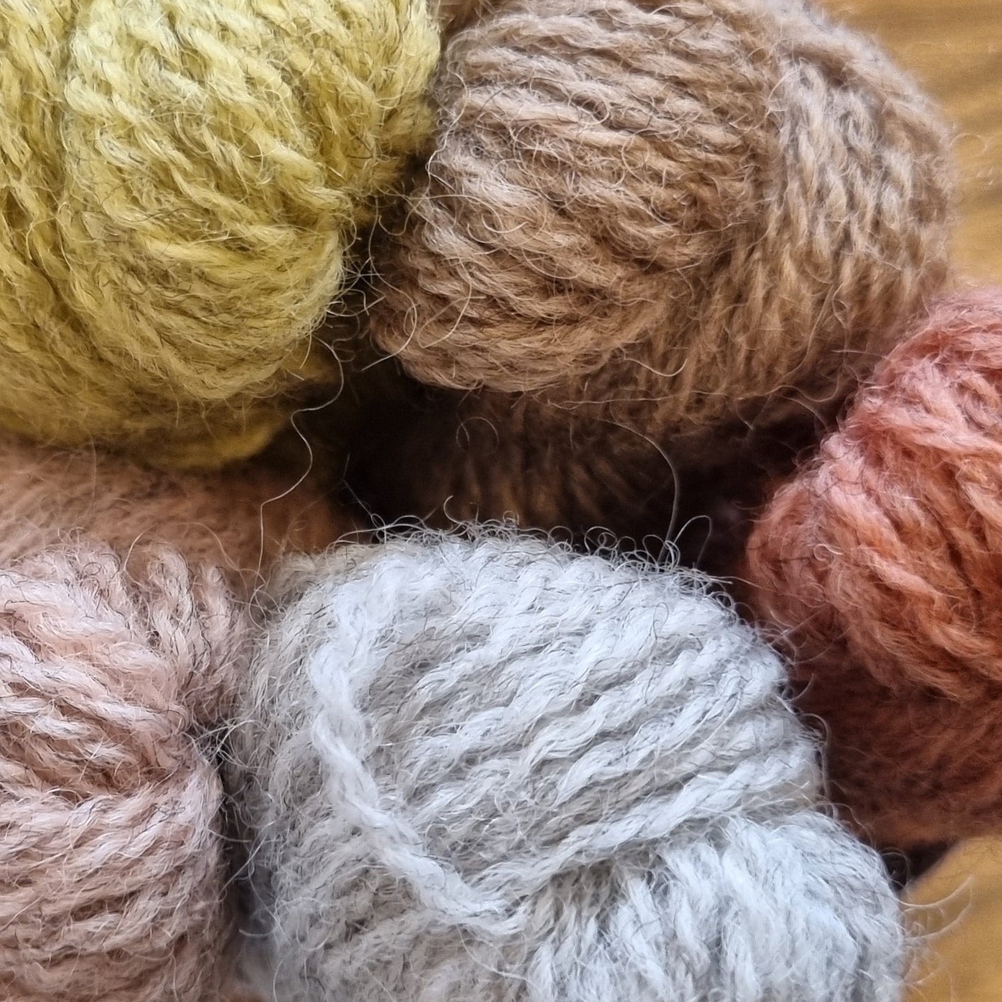 Natural dyed 4-ply mini skein sets