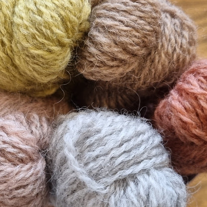 Natural dyed 4-ply mini skein sets