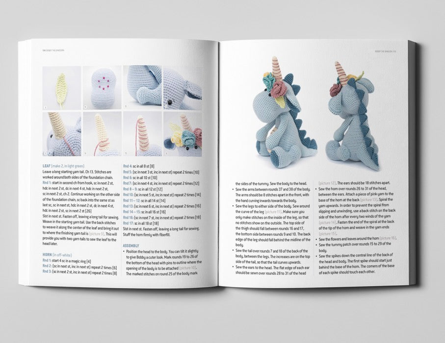 Unicorns, Dragons and More Fantasy Amigurumi