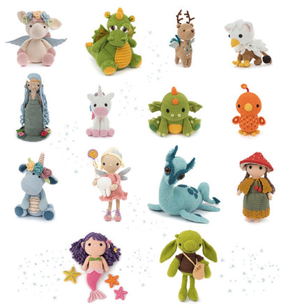 Unicorns, Dragons and More Fantasy Amigurumi