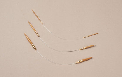 Asymmetric circular needles 23cm