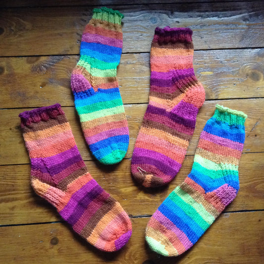 Learn to make Toe-up Socks – 23rd January 2027, afternoon
