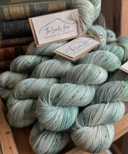 Hand-dyed BFL Fingering