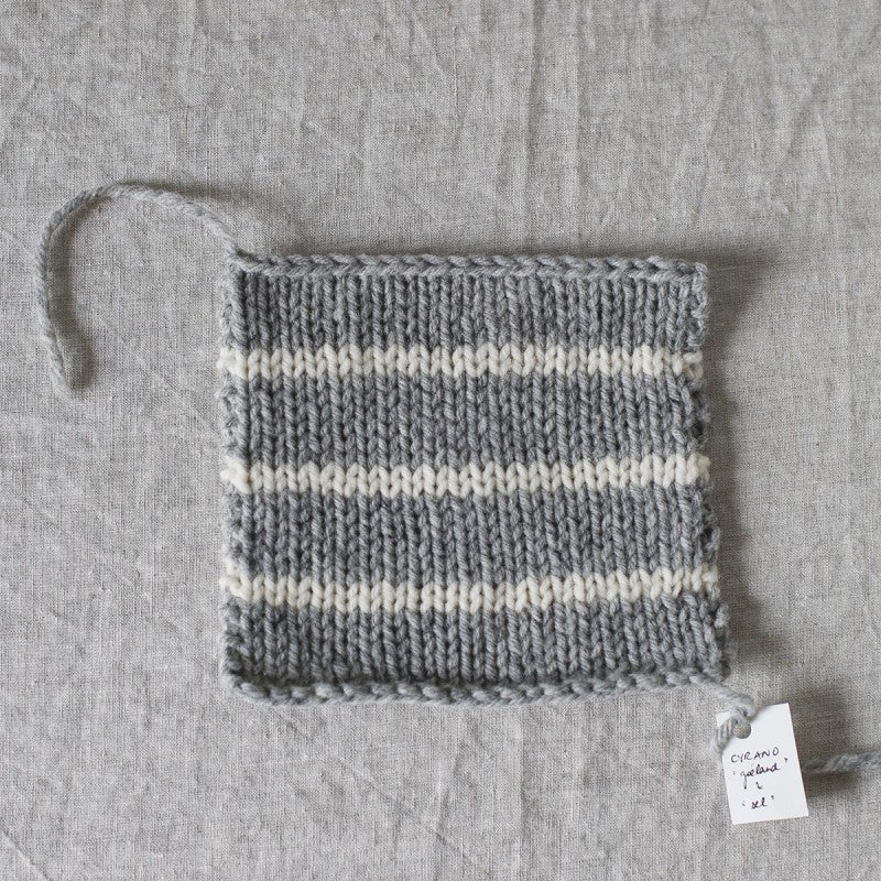 Cyrano Goèland stripes swatch