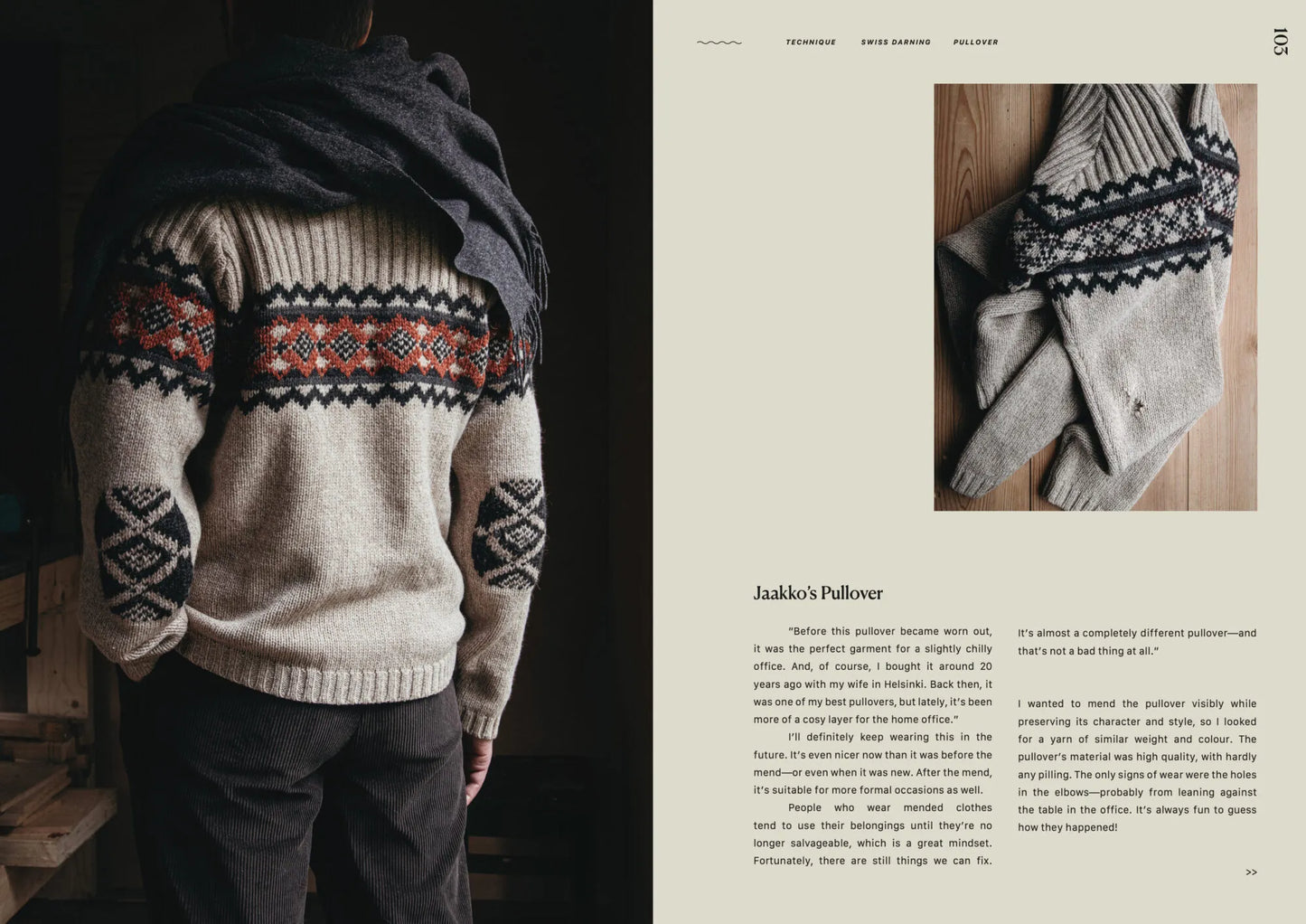 Art of Knitwear Repair