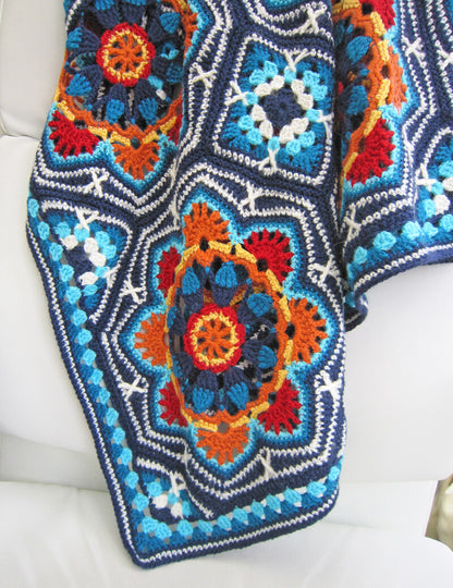 Persian Tiles Blanket pattern