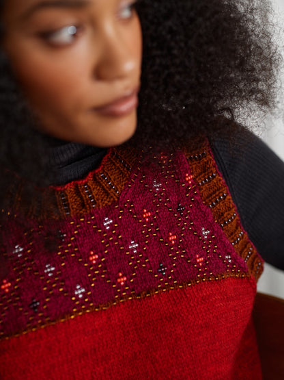 Beaded Colourwork - a modern approach to knitting with beads