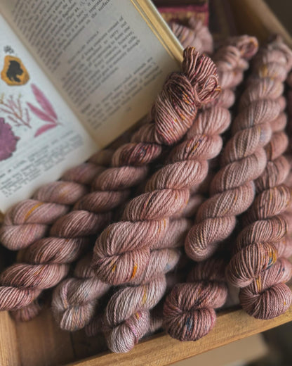 Hand-dyed BFL Fingering