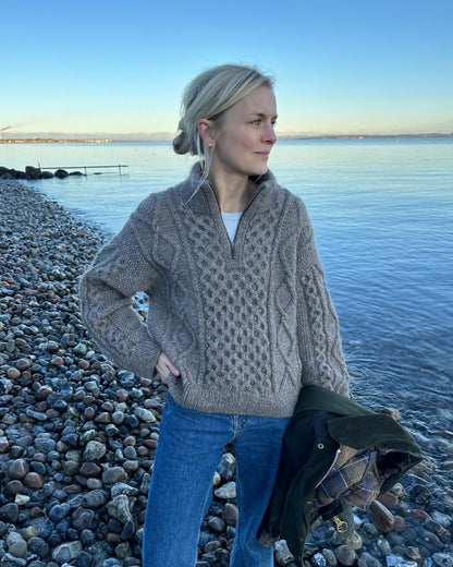 Dagmar Zipper Sweater - woman
