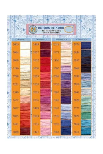 Retors du Nord embroidery thread