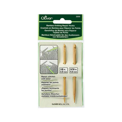 Bamboo knitting repair