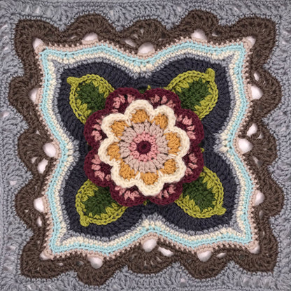 Indian Roses Blanket crochet pattern