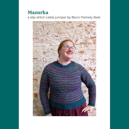 Mazurka sweater pattern