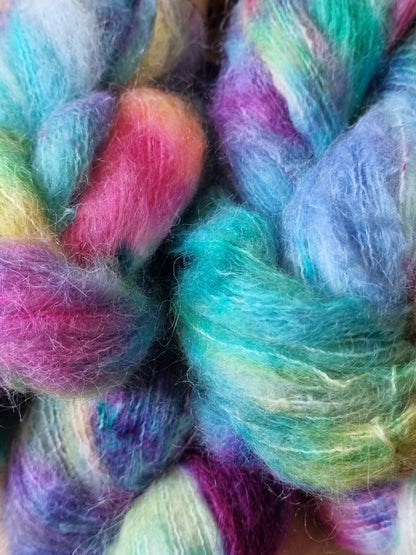 Hand-dyed Suri Alpaca