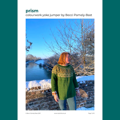 Prism sweater pattern