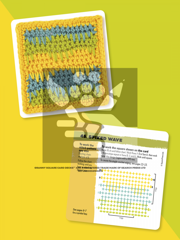 The Granny Square Stitches Card Deck