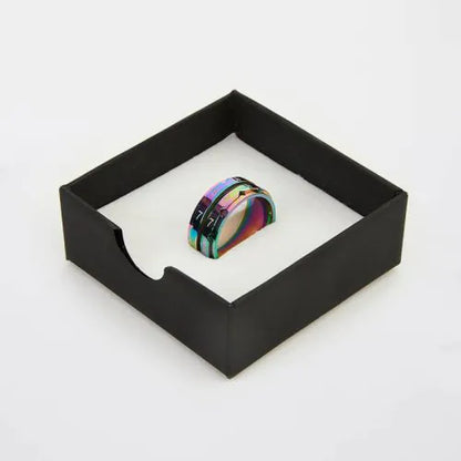 Rainbow Row Counter Ring