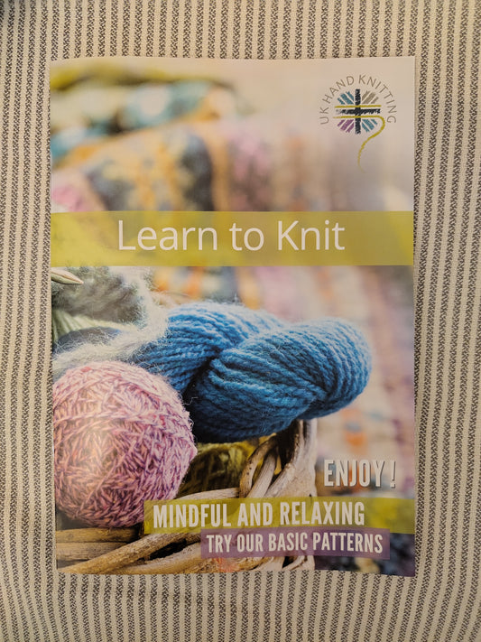 Learn to Knit booklet