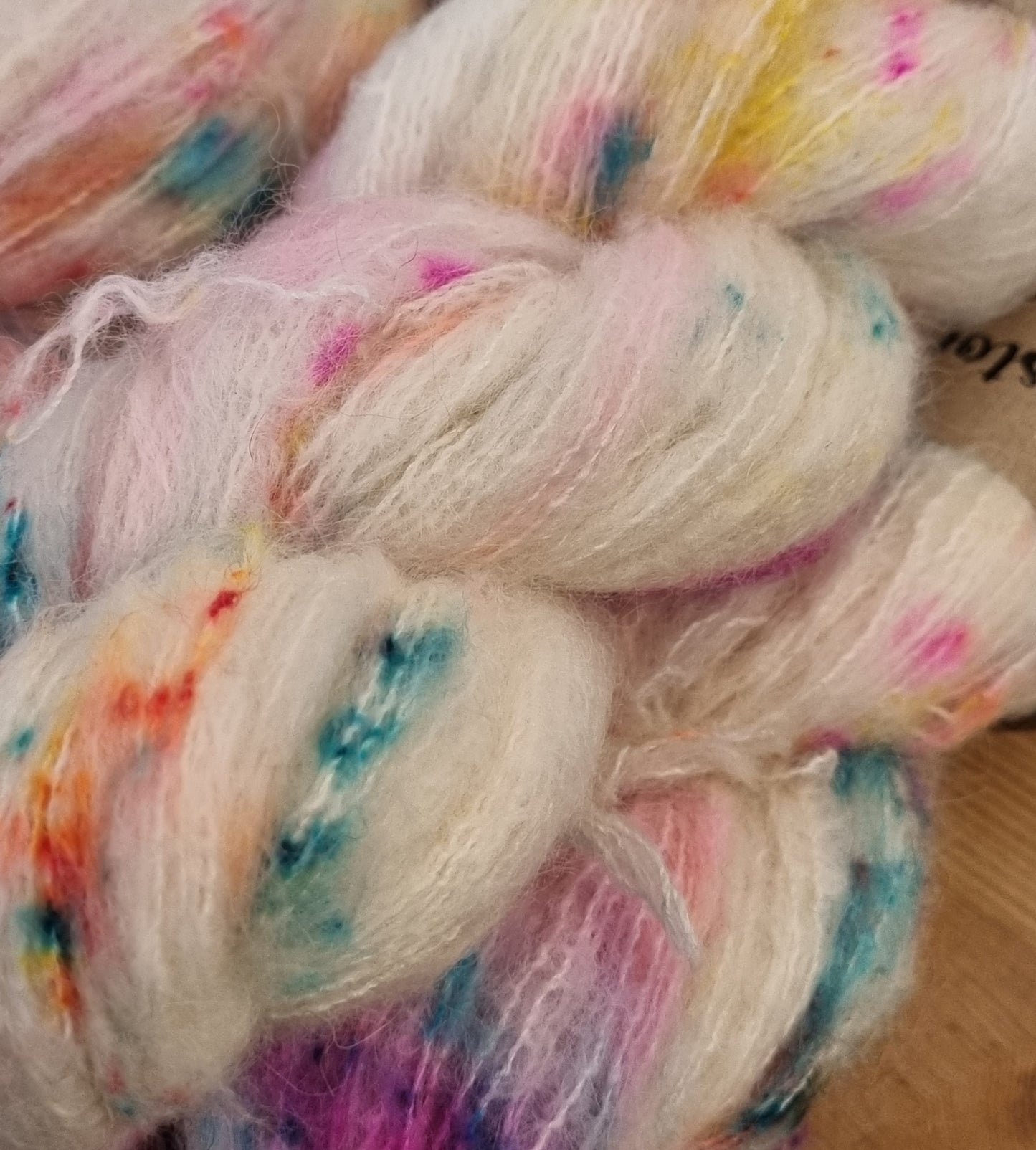 Hand-dyed Suri Alpaca