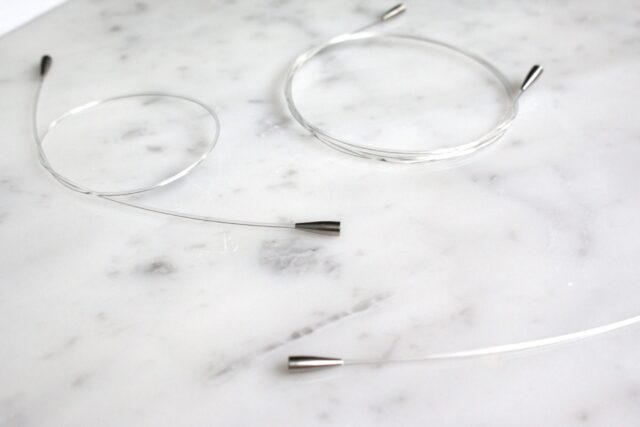 First Set interchangeable 10 cm circular needles set