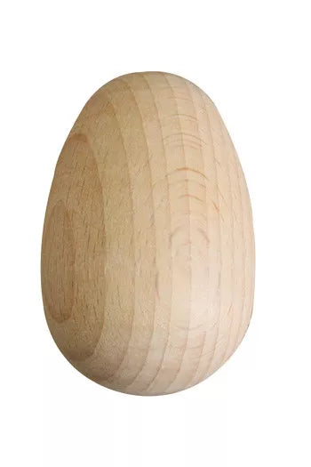 Traditional wooden darning egg
